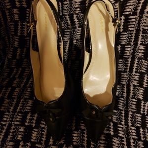 Kitten Heel Sling Back